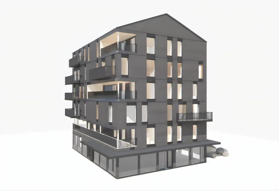 Urban-centric, modular apartments; scalable, space-efficient designs.