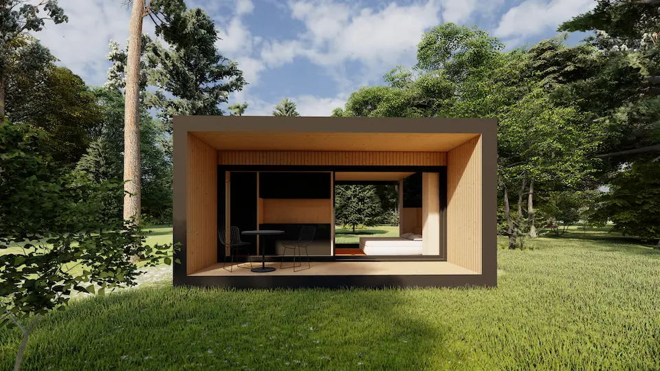 Compact, efficient micro-homes; ideal for maximizing limited space.