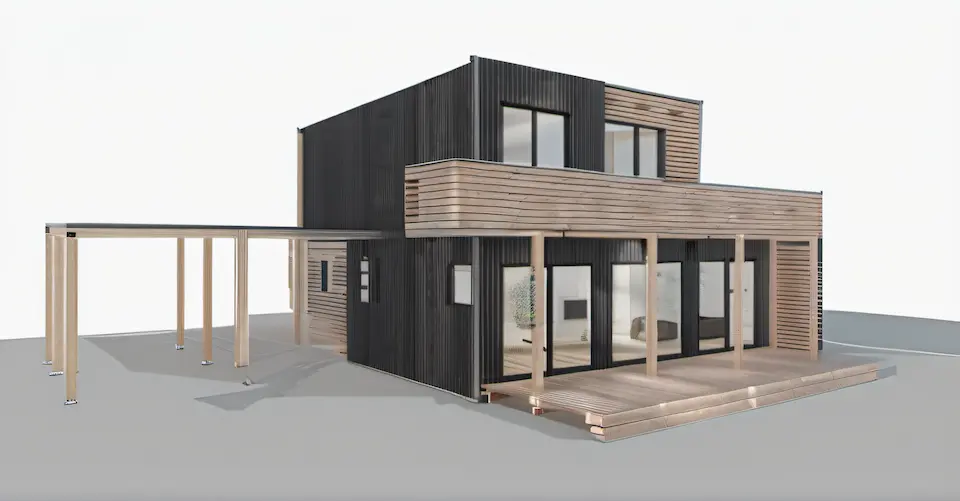 Eco-smart, customizable homes; cost-effective solutions for modern living.