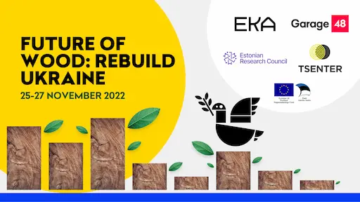 Creatomus is sponsoring Future of Wood: Rebuild Ukraine makeathon